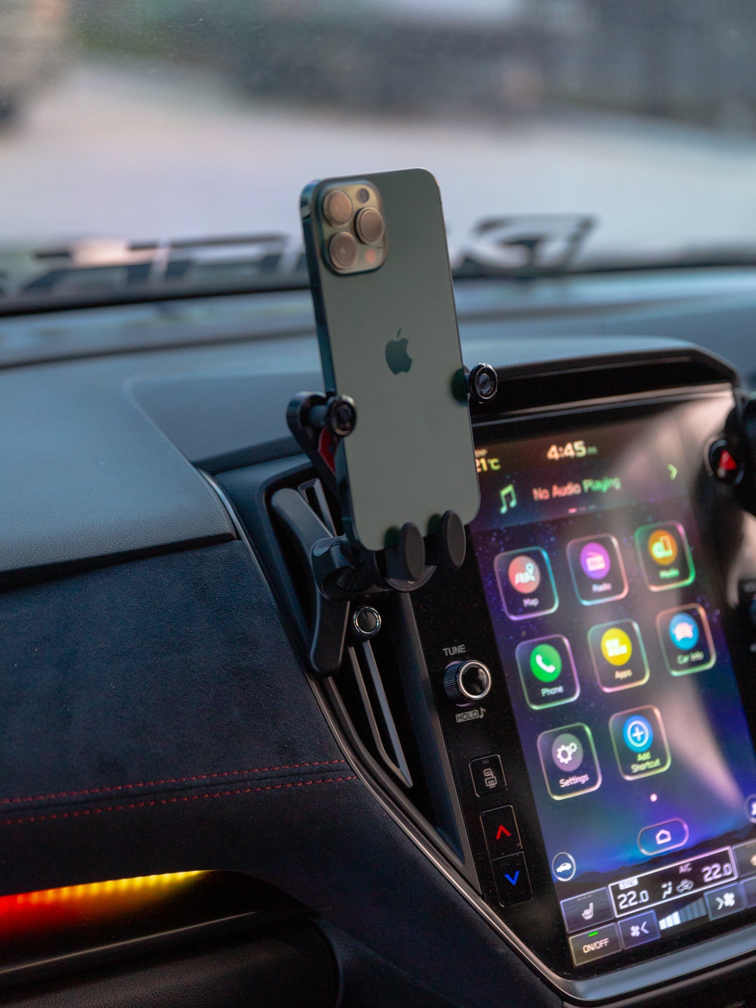 SUYA Car Supplies - Interior - Dual Device Smartphone Holder for Subaru WRX (VB) & WRX Sportswagon (VN) 2022-2025