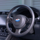 FloKraft Dry Carbon Fibre Steering Wheel Trim Covers (3-Piece) For Subaru BRZ ZD8 / Toyota GR86 ZN8 2022+