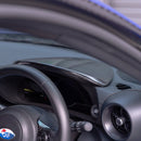 FloKraft Dry Carbon Fibre Cluster Hood Cover (RHD) For Subaru BRZ ZD8 / Toyota GR86 ZN8 2022+