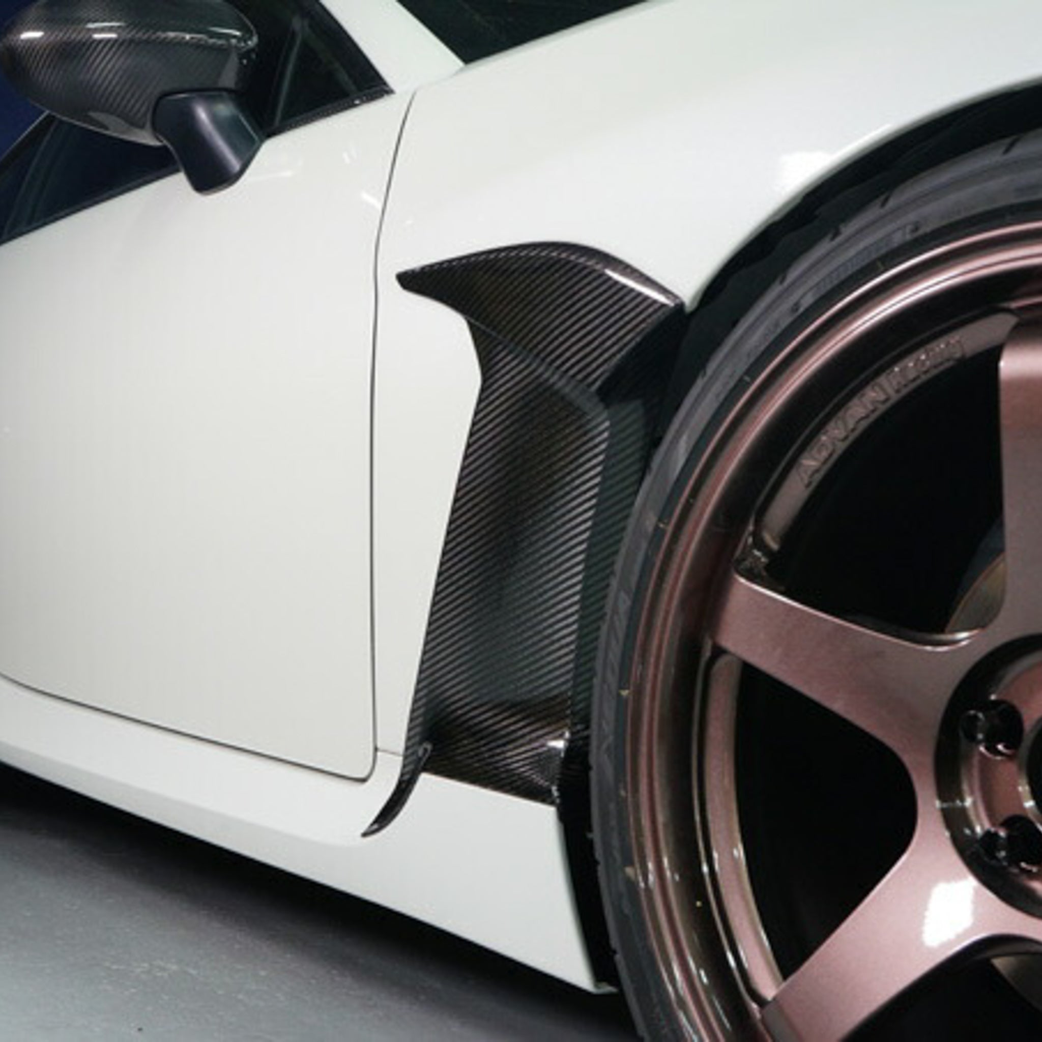 Dry Carbon Fibre Fender Garnish For Subaru BRZ ZD8 / Toyota GR86 ZN8 2022+