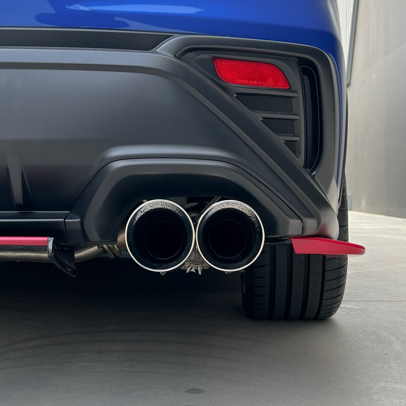 AFD Stainless Steel Double Wald 4" Axle Back Exhaust for Subaru WRX (VB) 2022-2025