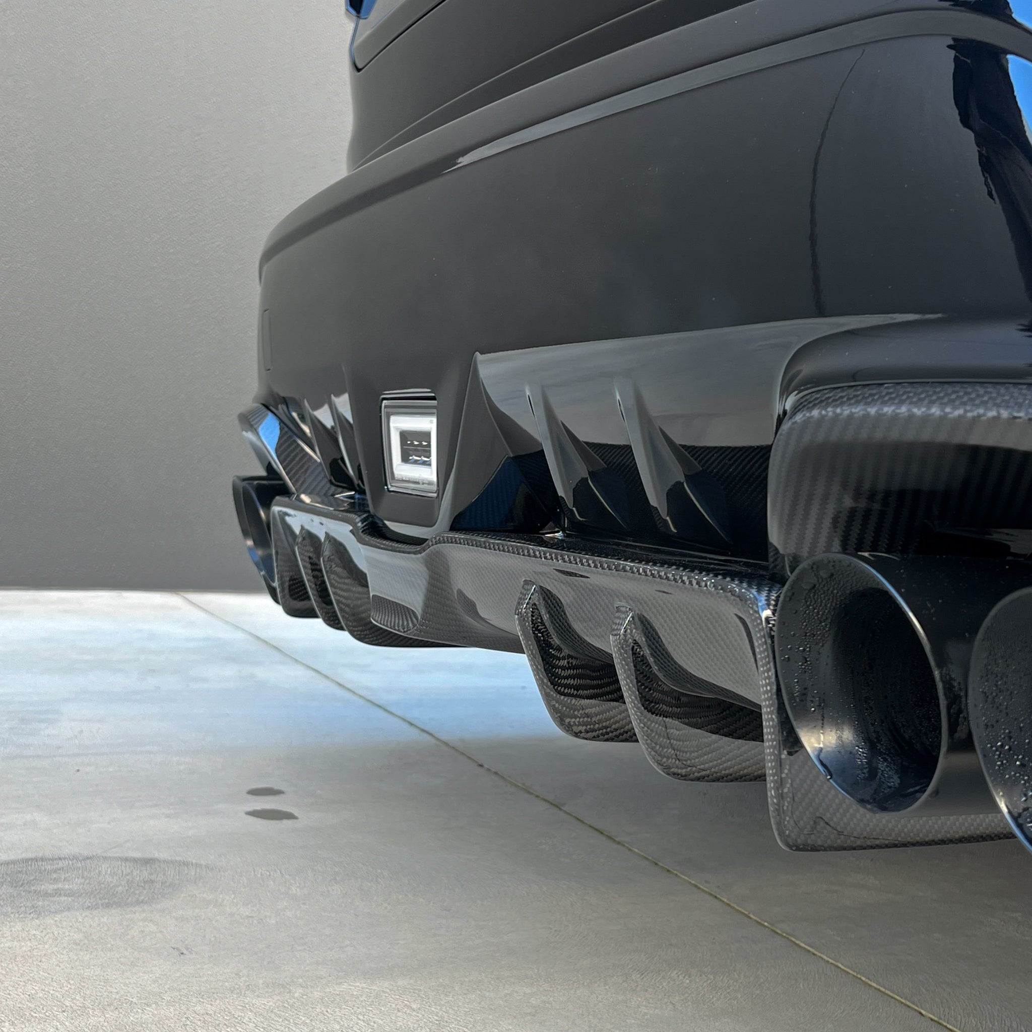 DMAKER MB-Spec Rear Side Spats & Diffusers / Under Spoilers for Subaru WRX (VB) 2022-2025 [Carbon Fibre]