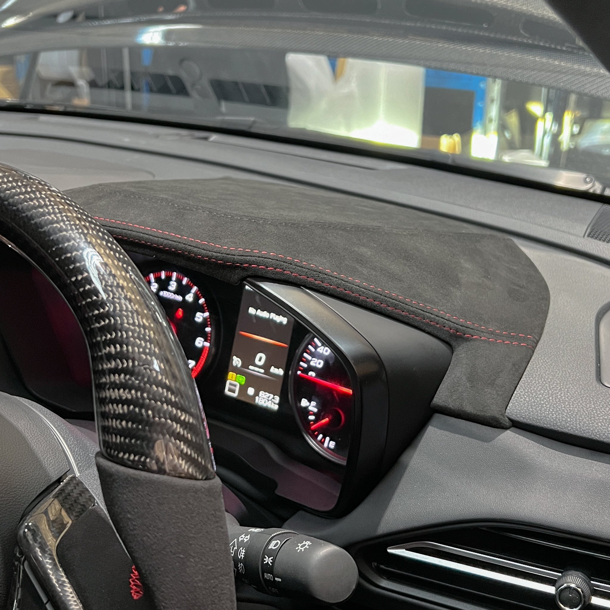 TORAY Ultrasuede® Cluster Hood Cover (RHD) For Subaru WRX VB/VN 2022+