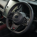 Dry Carbon Fibre Steering Wheel Switch Panel Covers - For STI Emblem (3-Piece) For Subaru WRX VB/VN 2022+