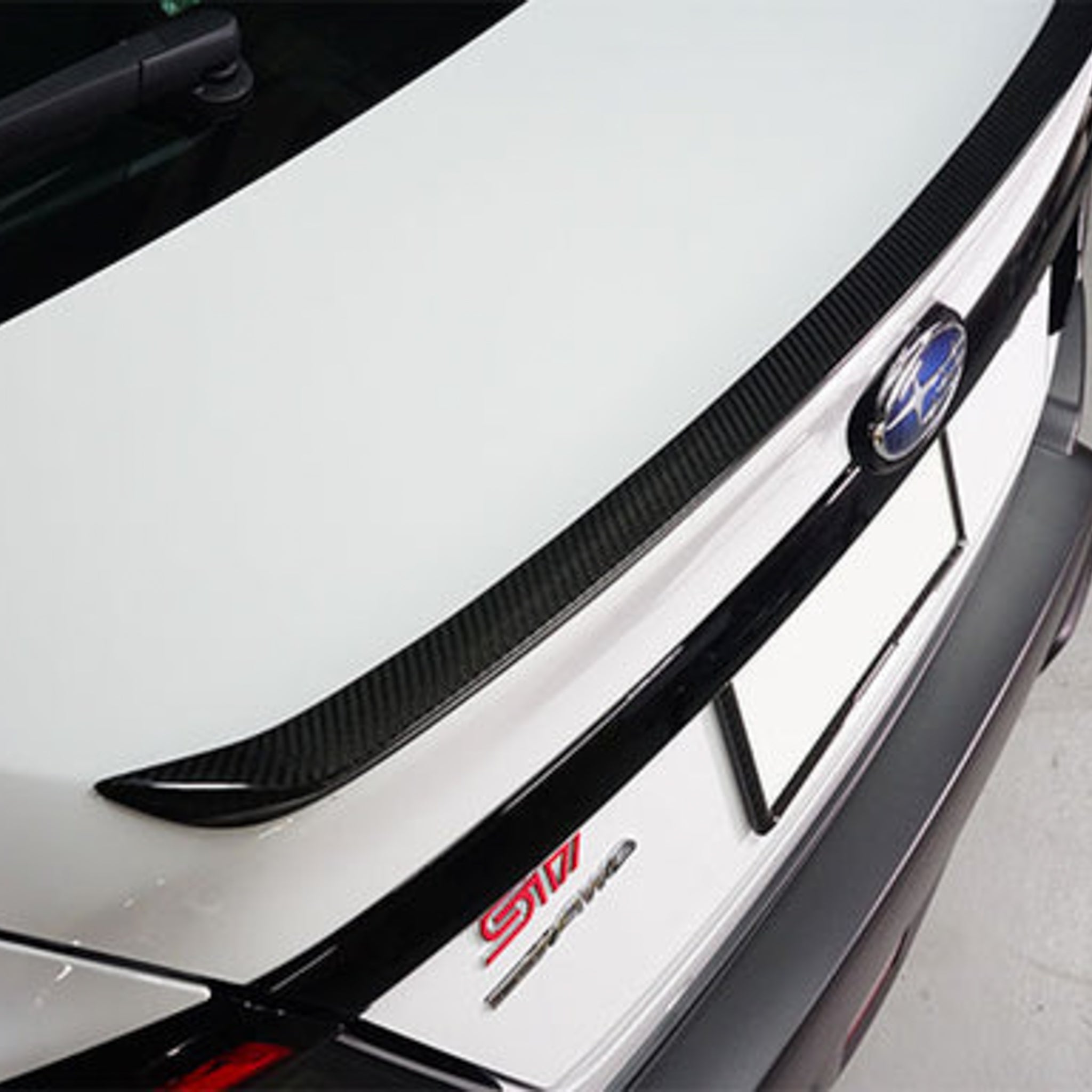 Axis Parts Dry Carbon Fibre Duckbill Trunk Spoiler for Subaru WRX (VB) 2022-2025