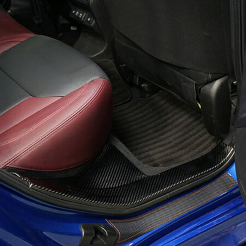 Dry Carbon Fibre Rear Scuff Plate Covers For Subaru WRX VB/VN 2022+