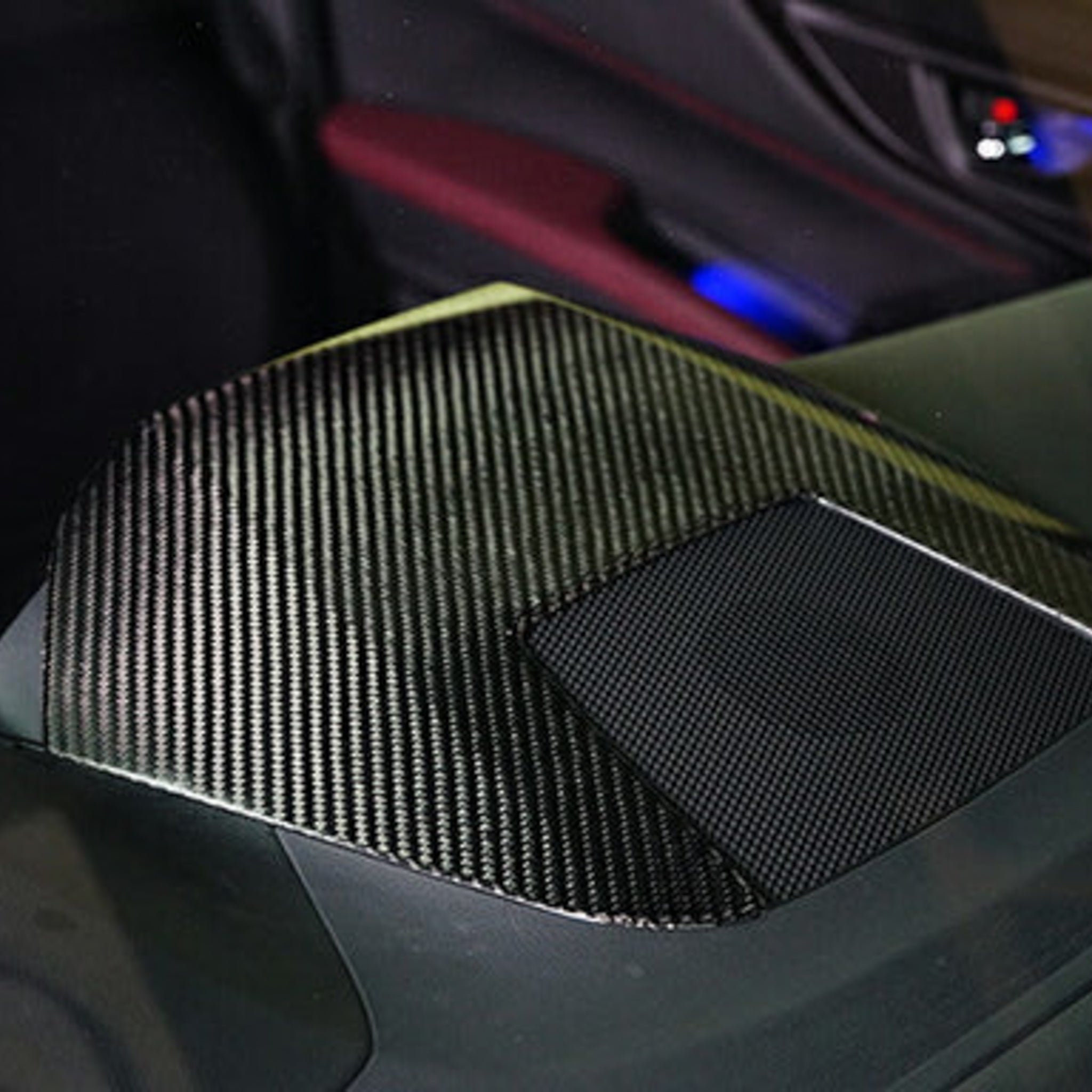 Axis Parts Dry Carbon Fibre Centre Information Display Hood for Subaru WRX (VB) & WRX Sportswagon (VN) 2022-2025