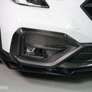 Dry Carbon Fibre Fog Light Bezel Covers For Subaru WRX VB 2022+