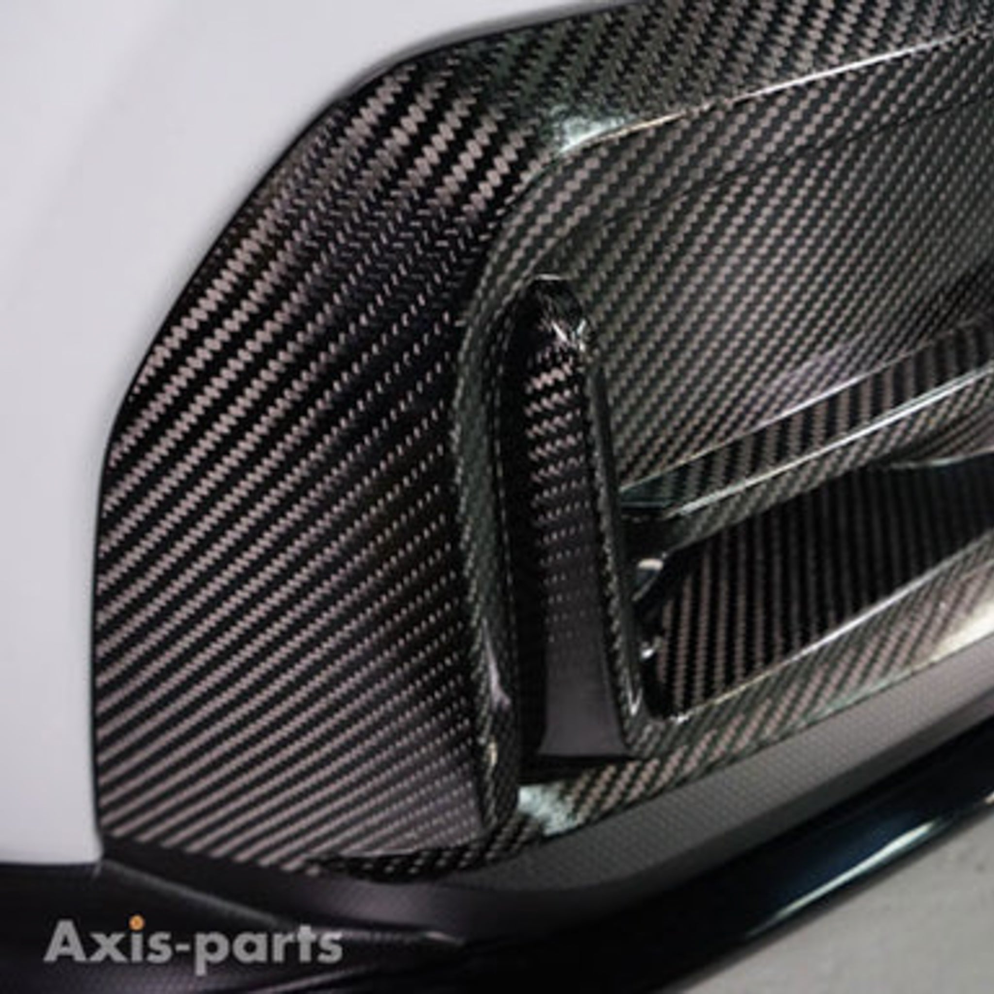 Axis Parts Dry Carbon Fibre Fog Light Covers (without DRL) for Subaru WRX (VB) 2022-2025