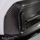 Dry Carbon Fibre Fog Light Bezel Covers For Subaru WRX VB 2022+
