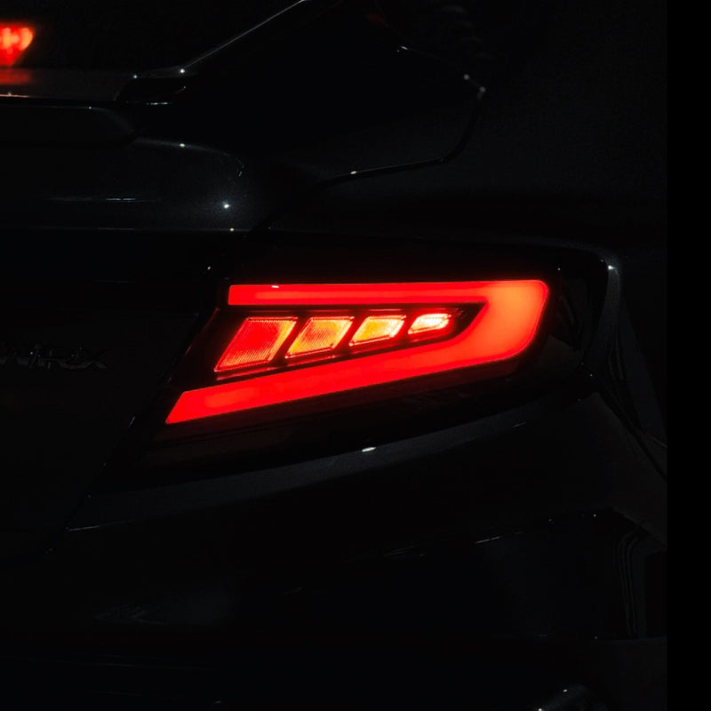 Dynamic LED (V3) Sequential Turn Signal Tail Lights For Subaru WRX VB 2022+