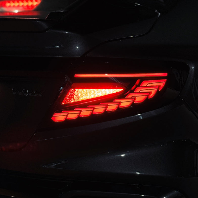 Dynamic LED (V4) Sequential Turn Signal Tail Lights For Subaru WRX VB 2022+