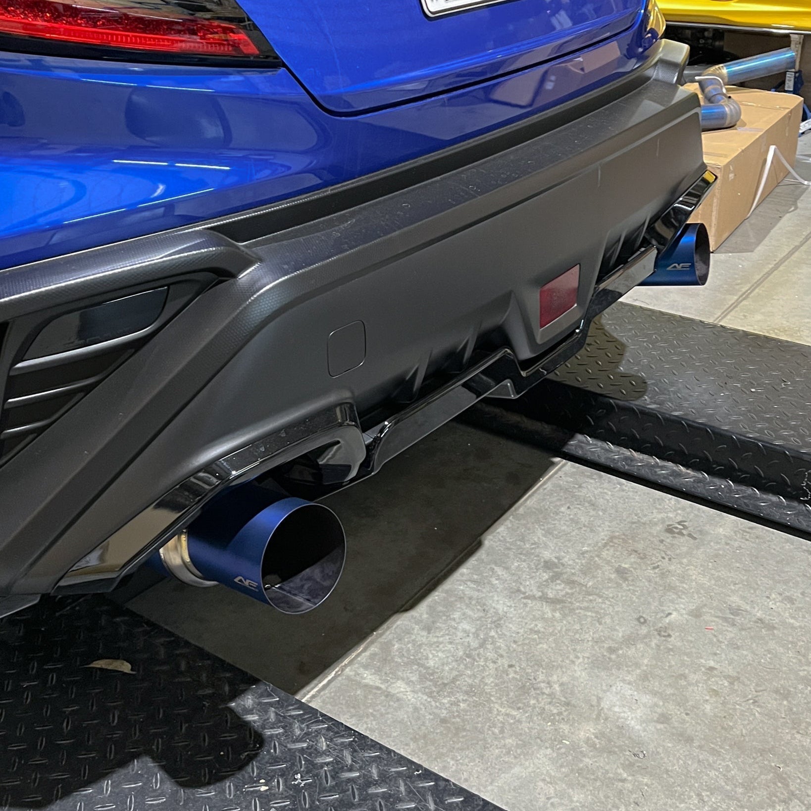 AFD Full Titanium Dual Exit 3" Cat Back Exhaust for Subaru WRX (VB) 2022-2025
