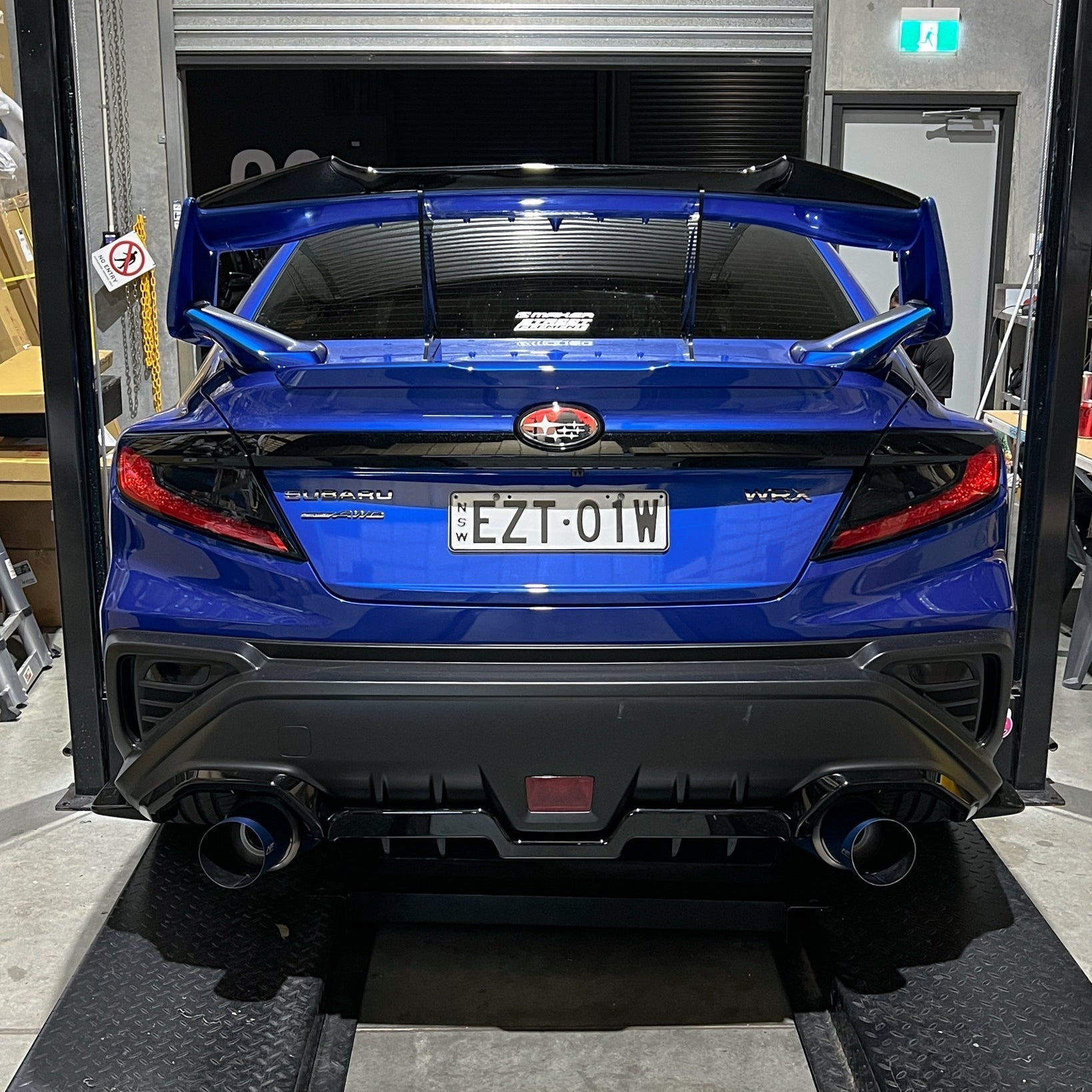 AFD Full Titanium Dual Exit 3" Cat Back Exhaust for Subaru WRX (VB) 2022-2025