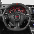 D-Shape Steering Wheel (Leather + Leather) For Subaru Impreza WRX/STI G3 2008-2013