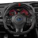 D-Shape Steering Wheel (Carbon + Leather/Suede) For Subaru WRX/STI VA 2015-2021