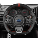 D-Shape Steering Wheel (Suede + Leather) For Subaru WRX VB/VN 2022+