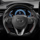 D-Shape Steering Wheel (Carbon + Leather/Suede) For Toyota Corolla MZEA/ZWE 2018+
