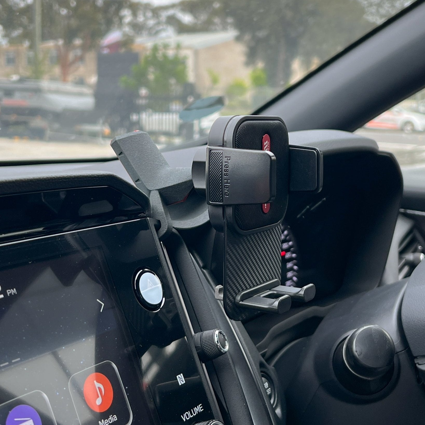 Single Device Smartphone Holder (Type B) For Subaru BRZ ZD8 / Toyota GR86 ZN8 2022+