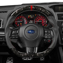 D-Shape Steering Wheel (Forged + Leather/Suede) For Subaru WRX/STI VA 2015-2021