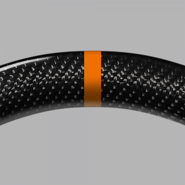 CEEHOR Steering Wheel Customisation Option – Coloured Centre Line for Carbon Fibre / Forged Composite