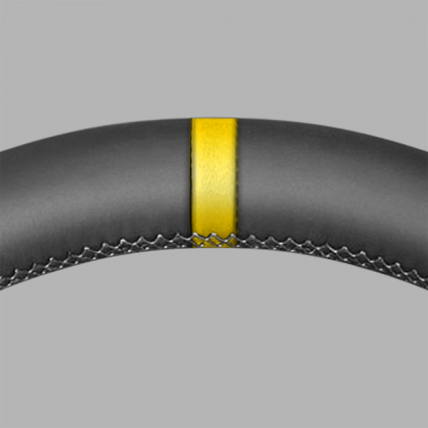 CEEHOR Steering Wheel Customisation Option – Coloured Centre Line for Nappa Leather / Alcantara Suede