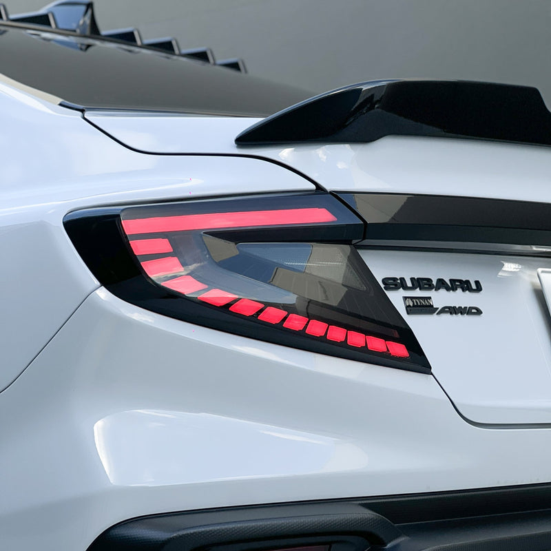 Dynamic LED (V2) Sequential Turn Signal Tail Lights For Subaru WRX VB 2022+