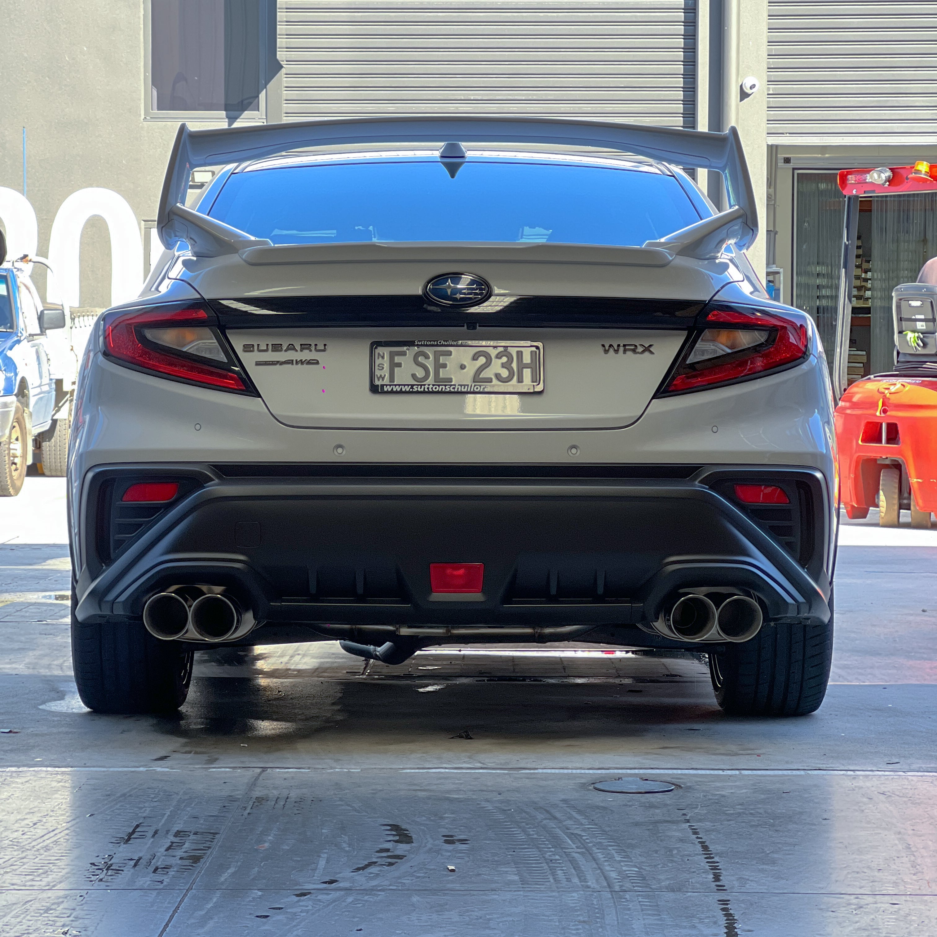 AFD × DMAKER F1 Stainless Steel Valved Cat Back Exhaust System for Subaru WRX (VB) 2022-2025