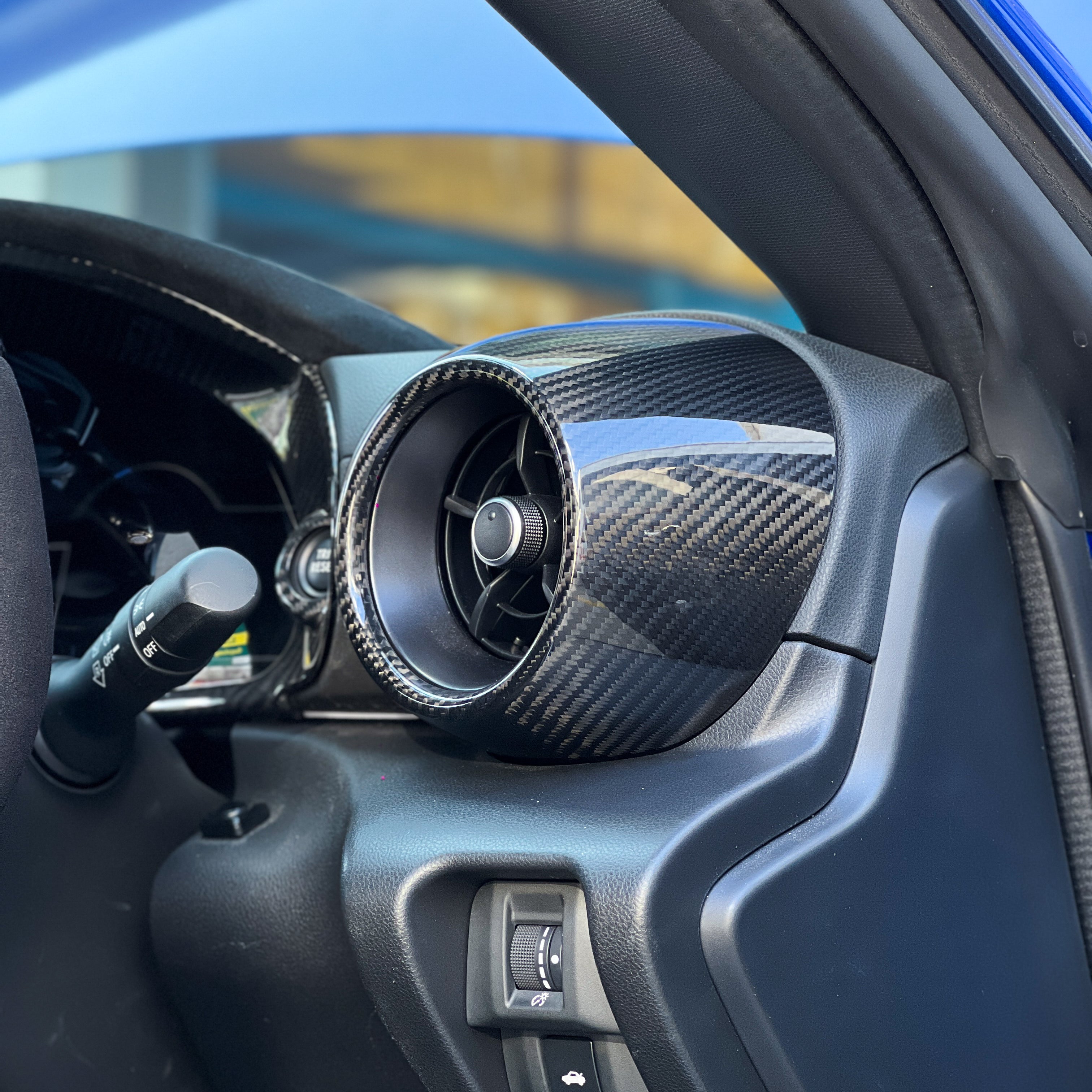 FloKraft Dry Carbon Fibre Side Vent Cover for Subaru BRZ (ZD8) & Toyota GR86 (ZN8) 2022-2026