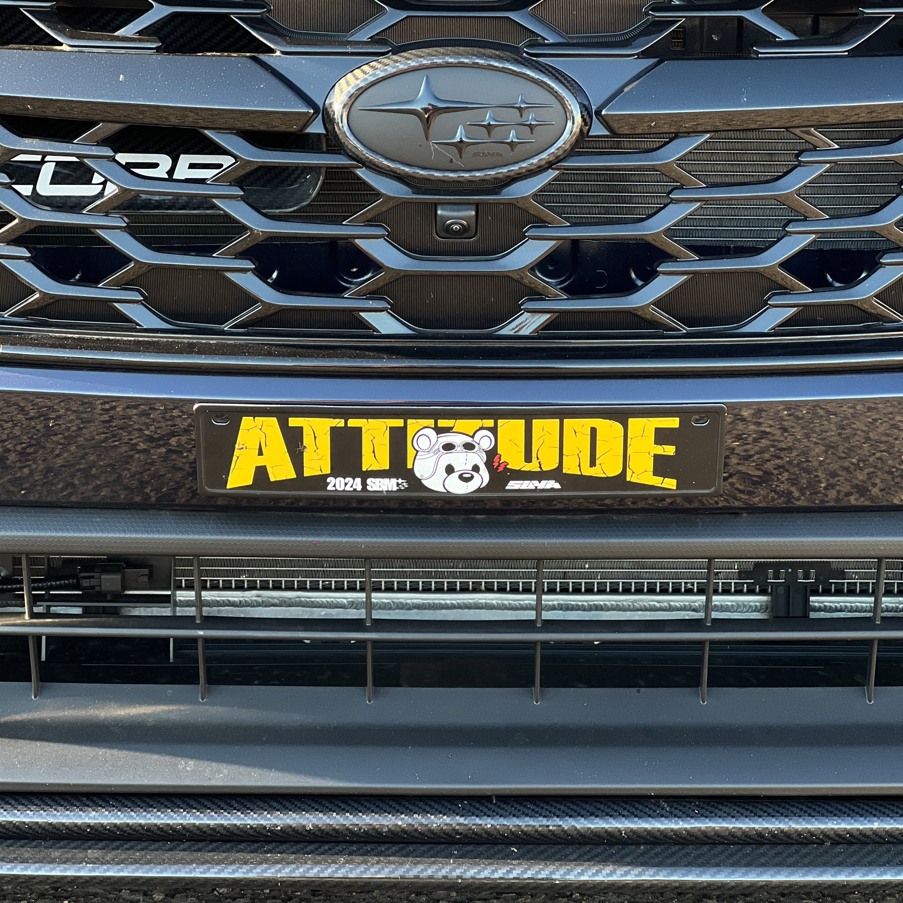 SUYA Car Supplies - Exterior - Number Plate Relocation Covers (Exclusive SBM '24 Collection)