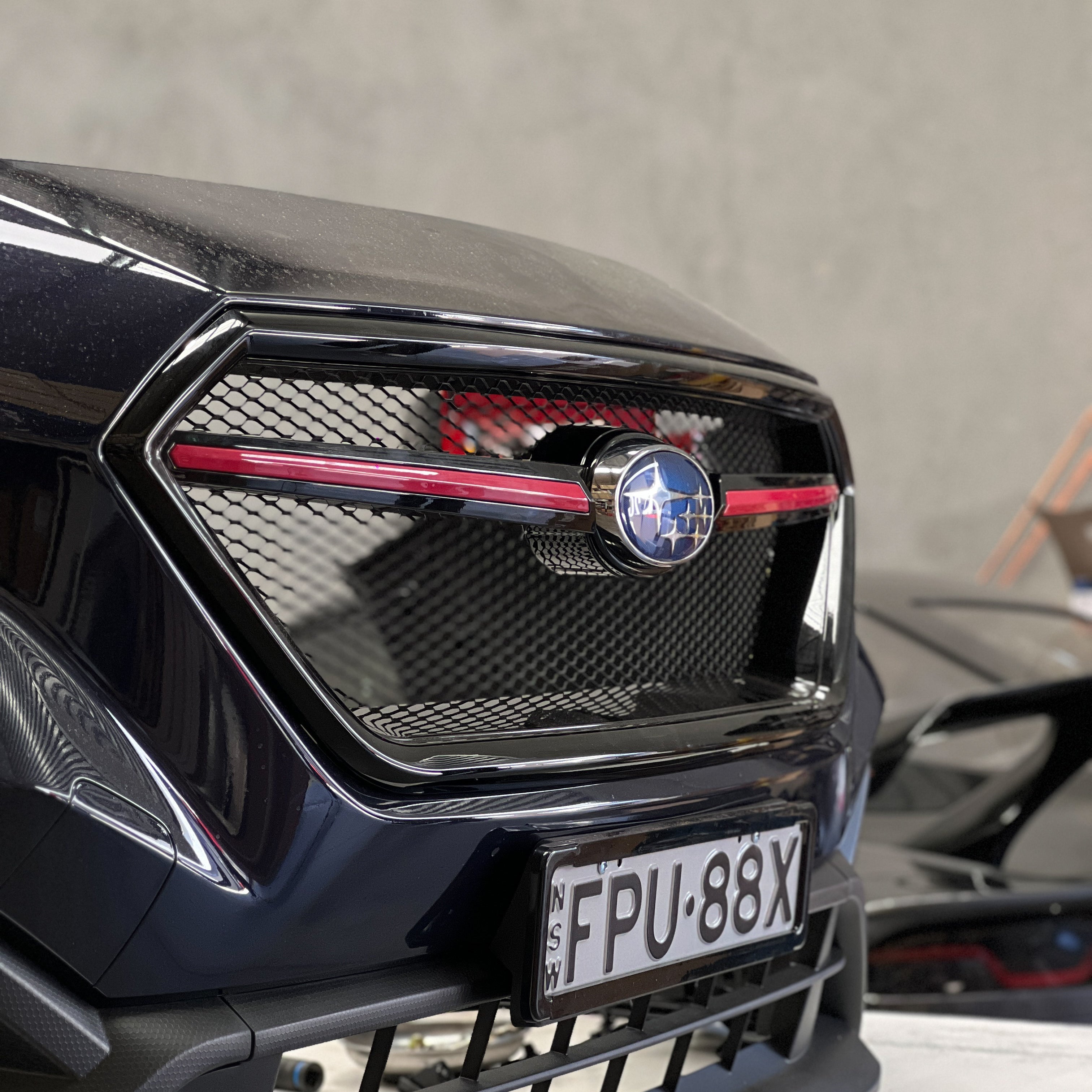 DMAKER VS-Spec Front Mesh Grille for Subaru WRX (VB) & WRX Sportswagon (VN) 2022-2025