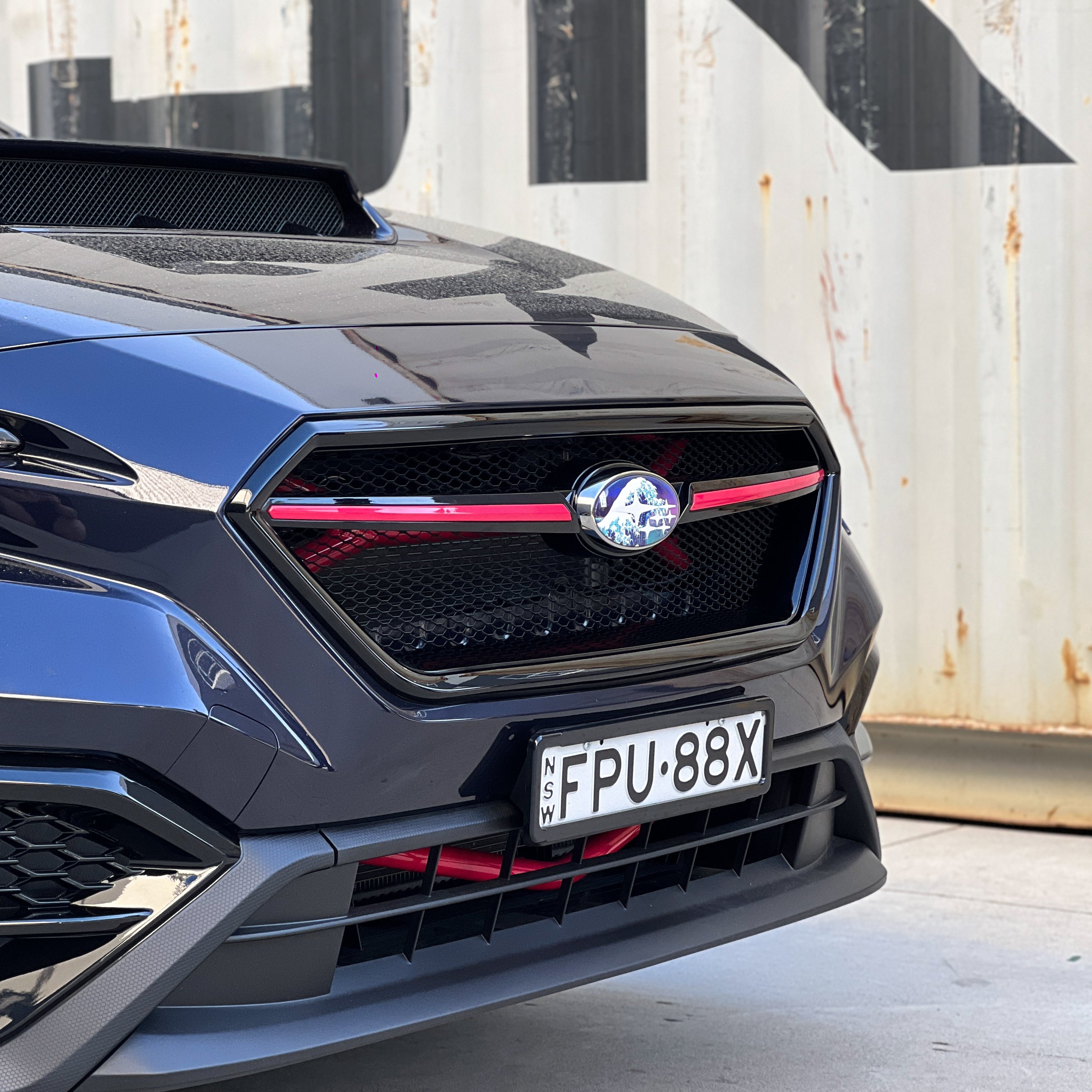 DMAKER VS-Spec Front Mesh Grille for Subaru WRX (VB) & WRX Sportswagon (VN) 2022-2025