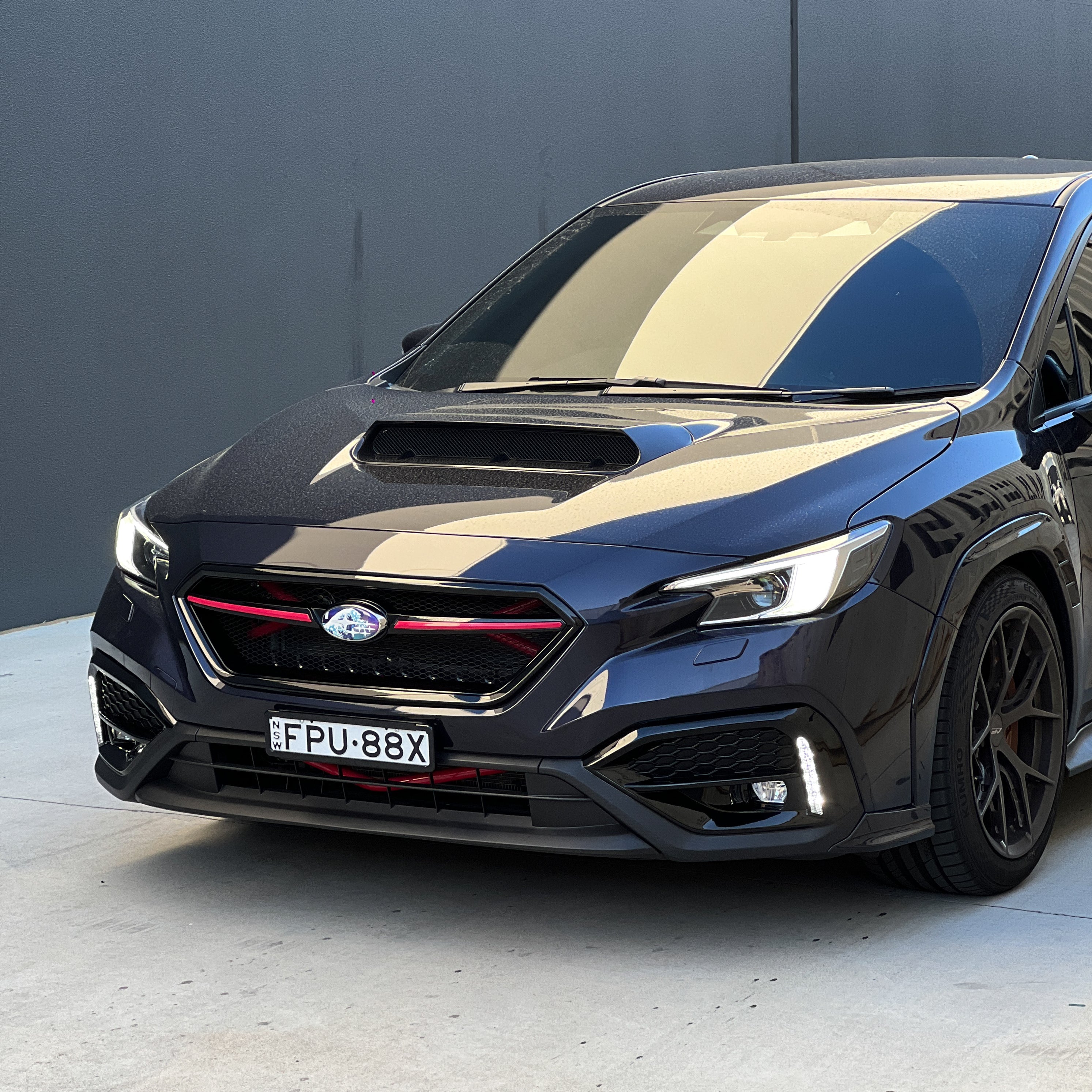 DMAKER VS-Spec Front Mesh Grille for Subaru WRX (VB) & WRX Sportswagon (VN) 2022-2025