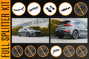 i30N-Line Hatch PDe.V6 FL 2024+ Full Lip Splitter Set