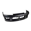 JDM S15 AERO Style Front Bumper & Fog Light Covers For 1999-2002 Nissan 200SX S15