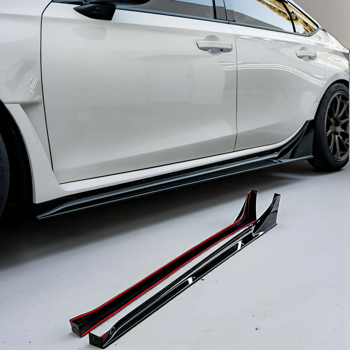 AFD S-Spec (V3) Side Skirts / Under Spoilers for Honda Civic Type R (FL5) 2023-2027