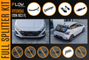 i20 N BC3 Facelift - Full Lip Splitter Set