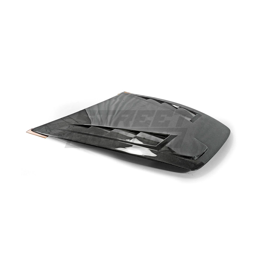 J'S RACING Style Cooling Bonnet/Hood For 1999-2009 Honda S2000 AP1 AP2 [Carbon Fibre]
