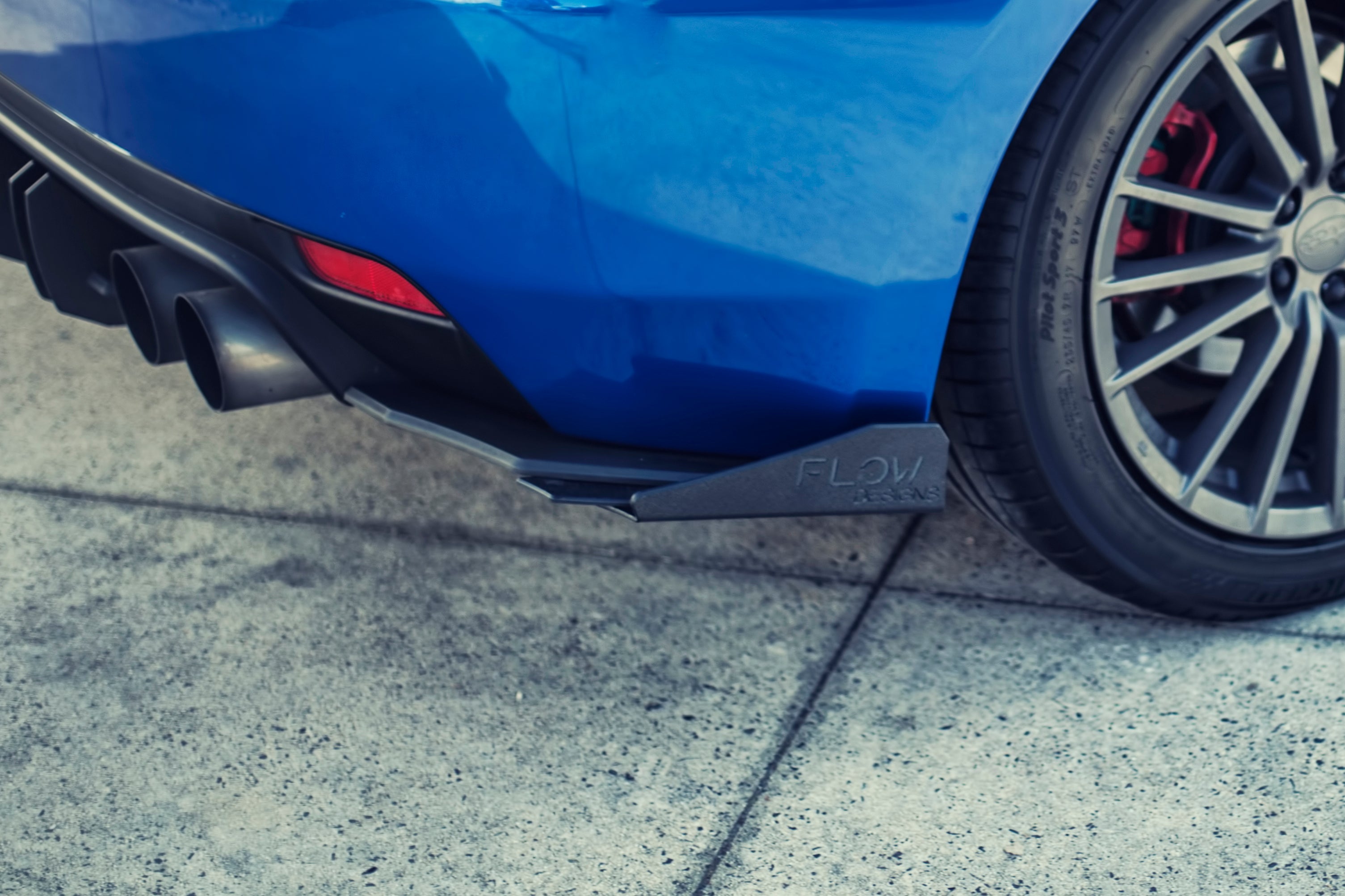 Impreza WRX / STI G3 Hatch (FL) Rear Spats (Pair)