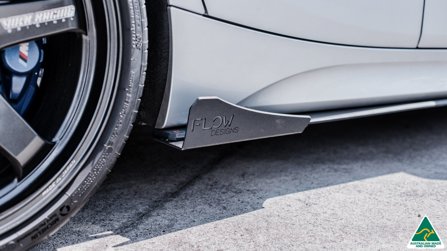 DISCONTINUED SANDED MATTE FINISH - F20 LCI M135 / M140 Side Skirt Splitters V3 (Pair)