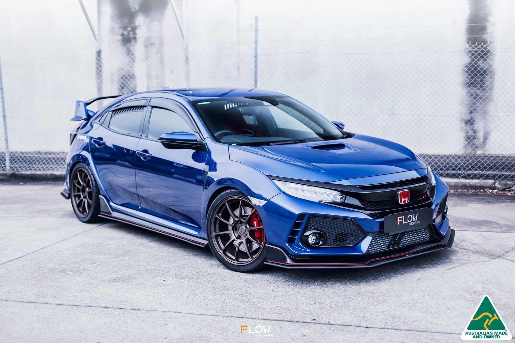 DEMO STOCK - FK8 Civic Type R Side Skirt Splitters (Pair)