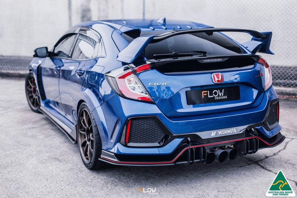 Fk8 Type R Rear Buy Honda FK8 Civic Type R (10th Generation) Flow-Lock Rear Diffuser ...