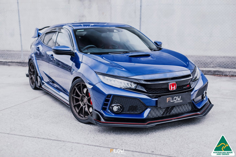 FK8 Civic Type R Front Lip Splitter Winglets (Pair)