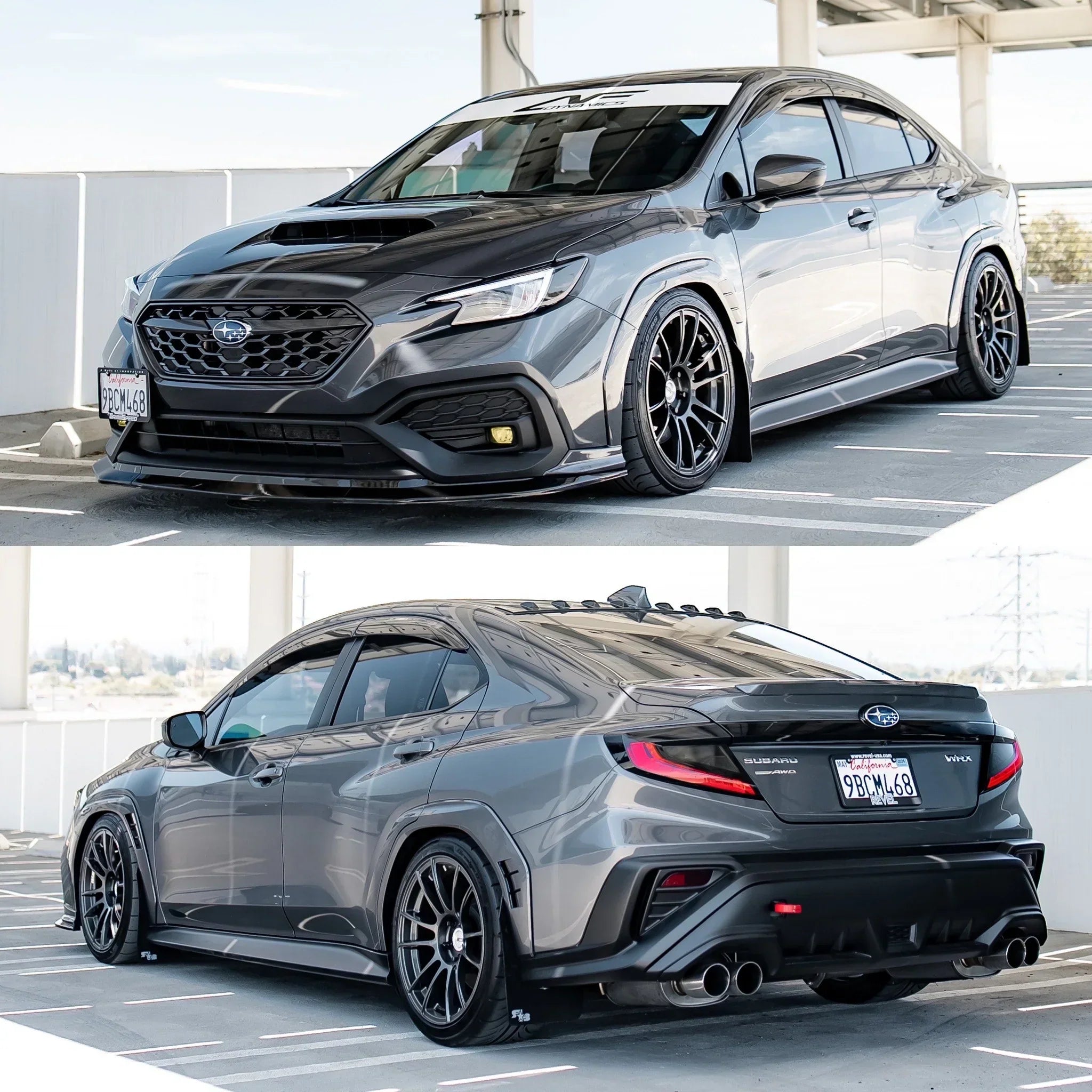 AFD S-Spec Paint Matched Fender Flares (+10mm) for Subaru WRX (VB) 2022-2025
