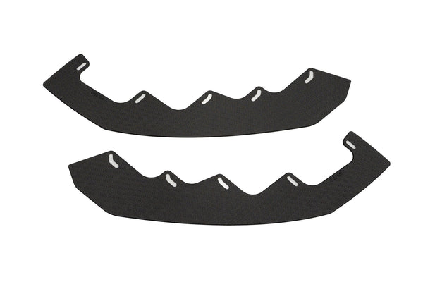 S3 8P2 Hatch (FL) Front Lip Splitter Extensions (Pair)