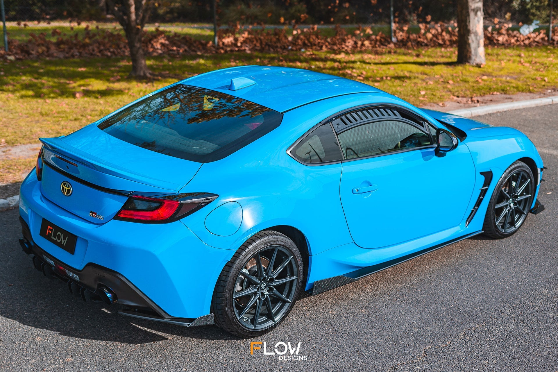 DEMO STOCK - Toyota ZN8 GR86 / Subaru ZD8 BRZ Flow-Lock Rear Diffuser (GLOSS)