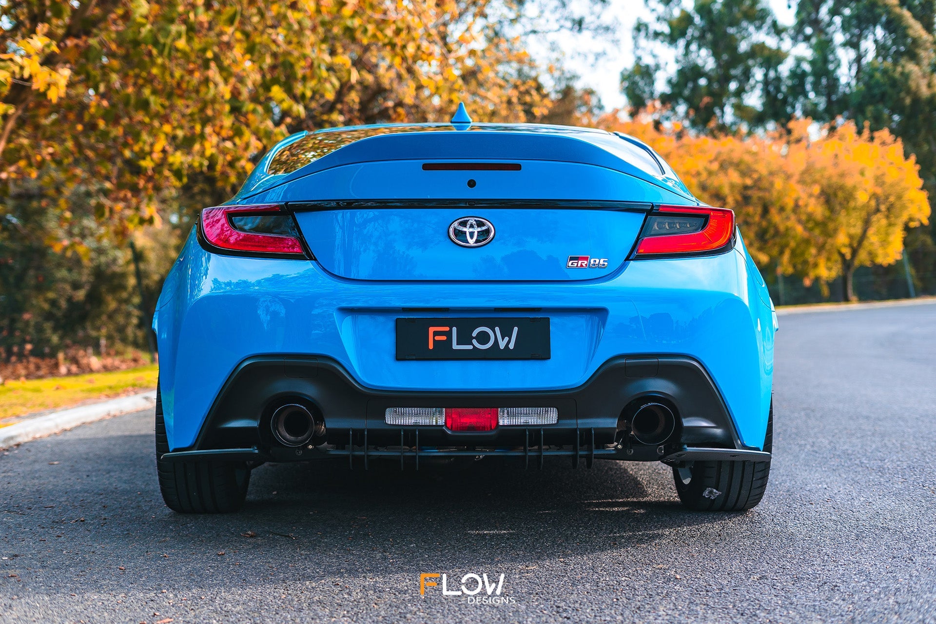 DEMO STOCK - Toyota ZN8 GR86 / Subaru ZD8 BRZ Flow-Lock Rear Diffuser (GLOSS)