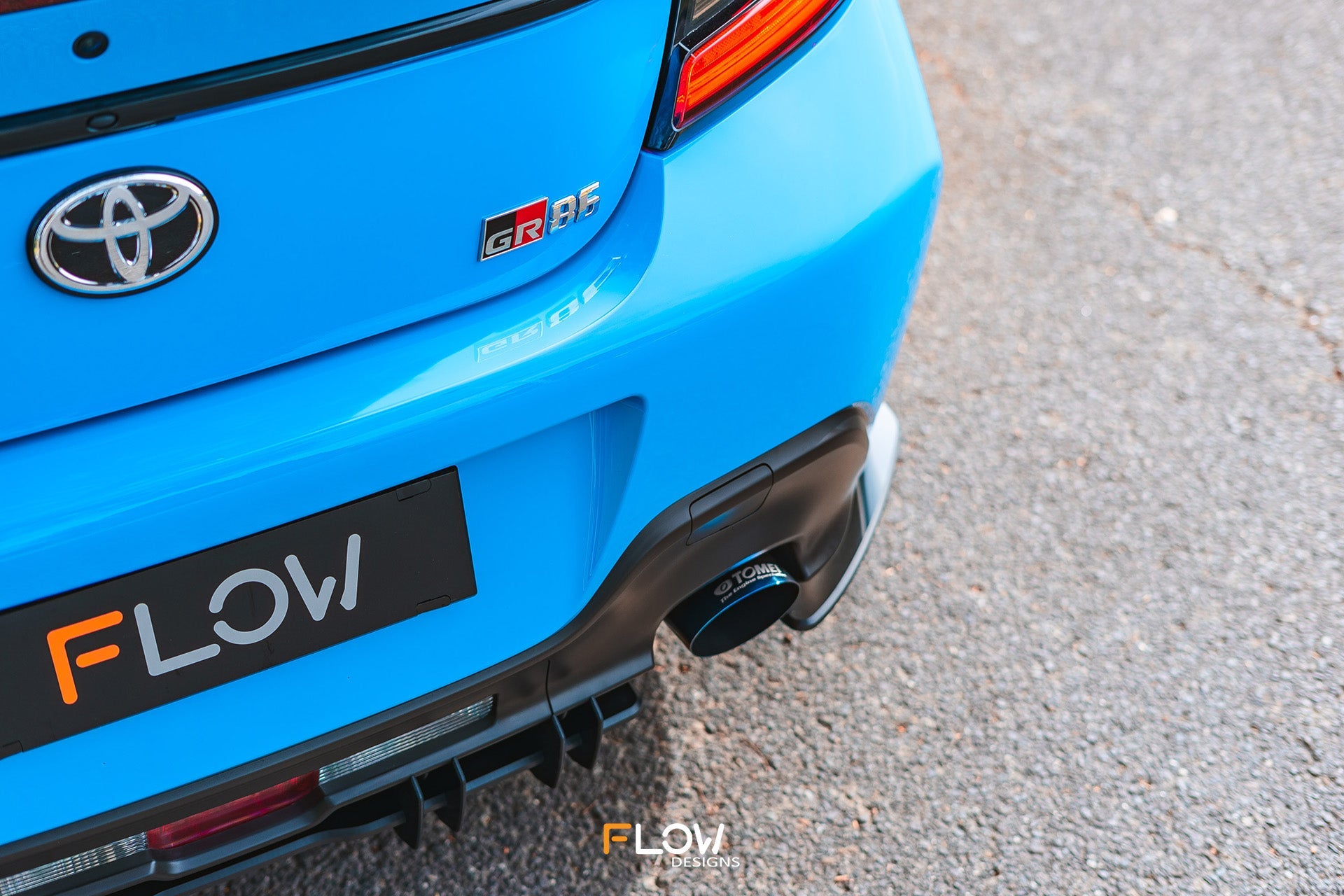 DEMO STOCK - Toyota ZN8 GR86 / Subaru ZD8 BRZ Flow-Lock Rear Diffuser (GLOSS)