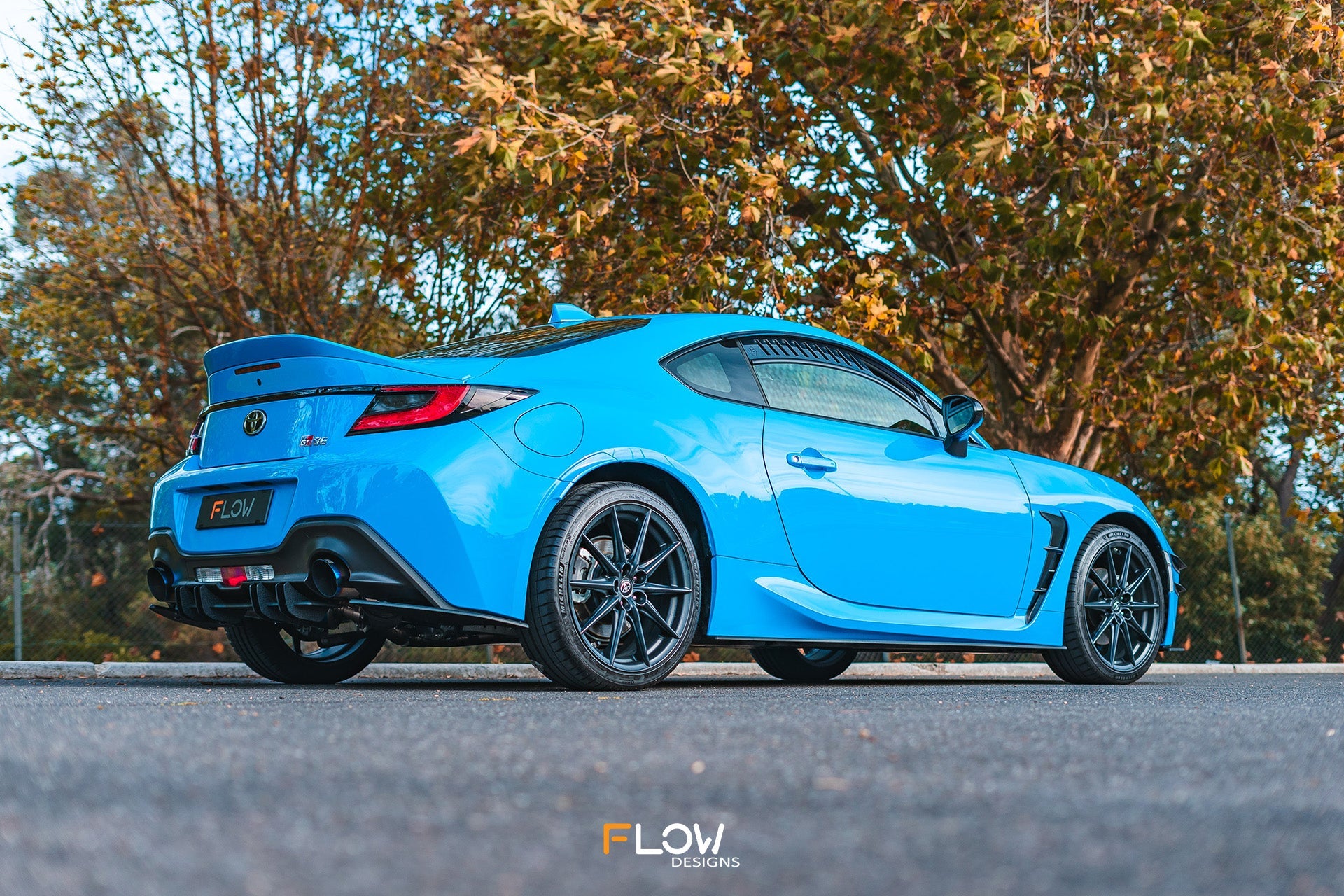 DEMO STOCK - Toyota ZN8 GR86 / Subaru ZD8 BRZ Flow-Lock Rear Diffuser (GLOSS)