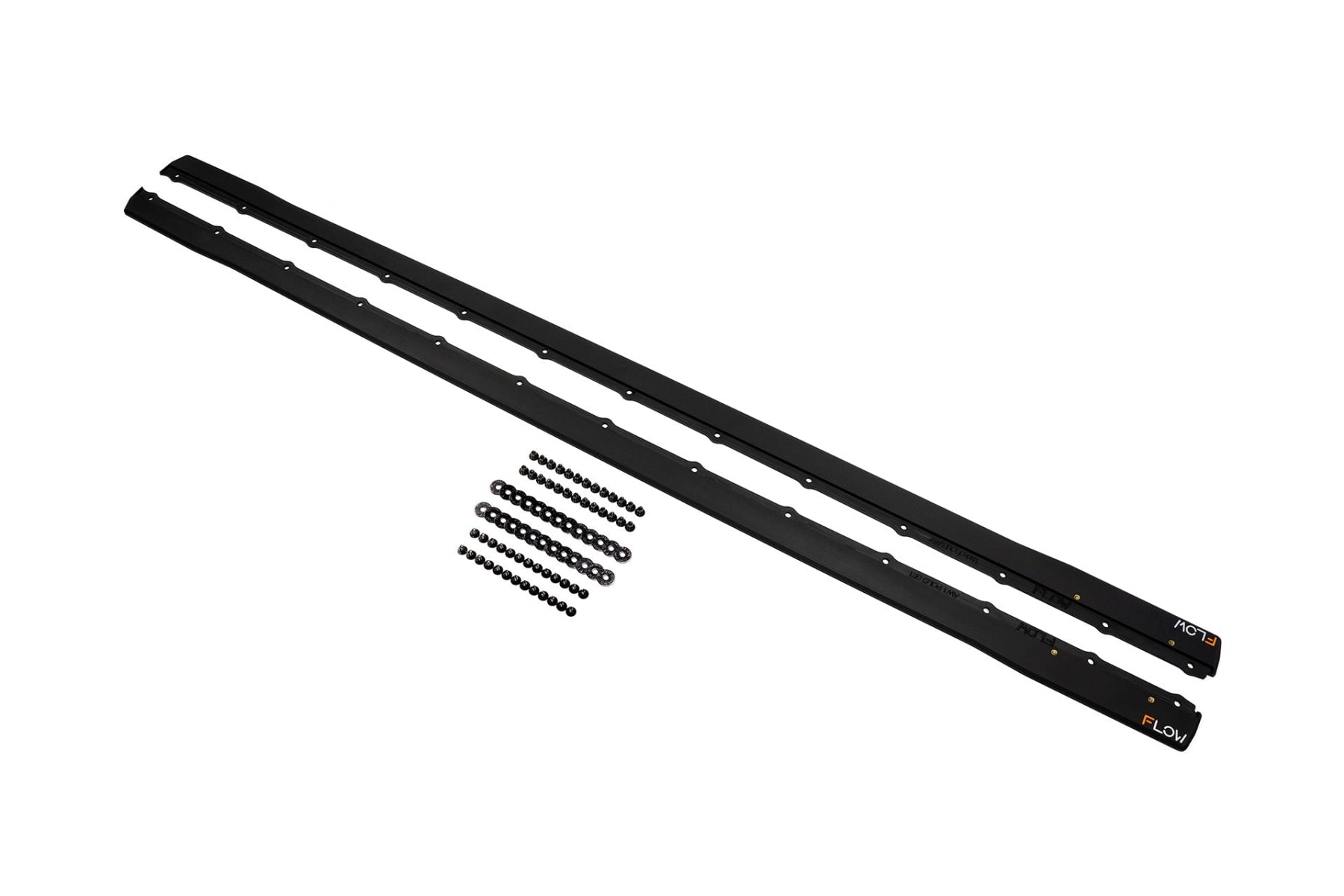 DEMO STOCK - AW Polo GTI Side Skirt Splitters (Pair) - TEXTURED MATTE BLACK